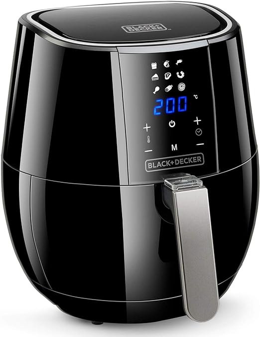 Black+Decker BXAF3500E – Freidora de aire sin aceite digital 1500W 3L Black+Decker BXAF3500E – Freidora de aire sin aceite digital 1500W 3L